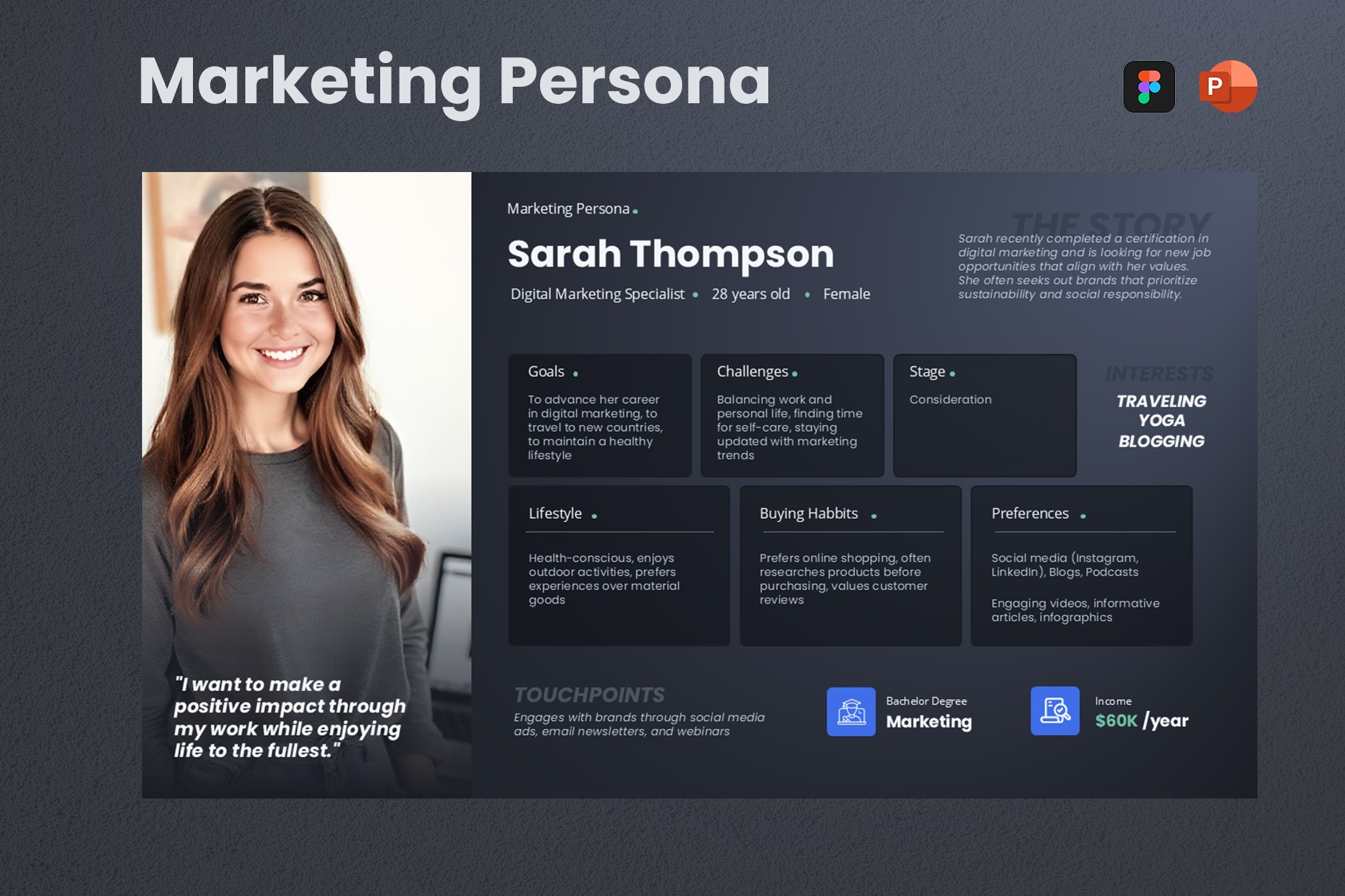 Free Marketing Persona Template